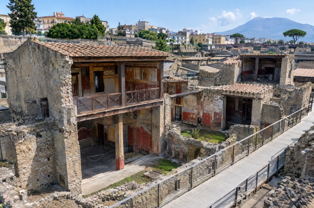 Le case romane degli Scavi di Ercolano